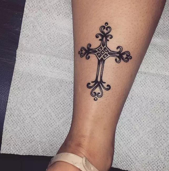 Girly Cross Tattoos