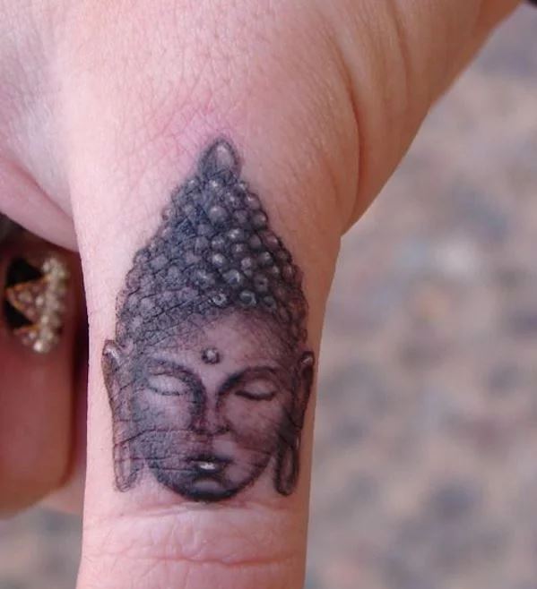 Healed Finger Tattoos