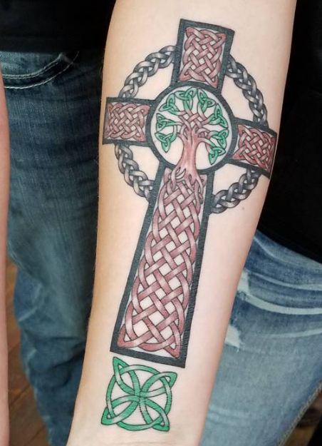Irish Cross Tattoos