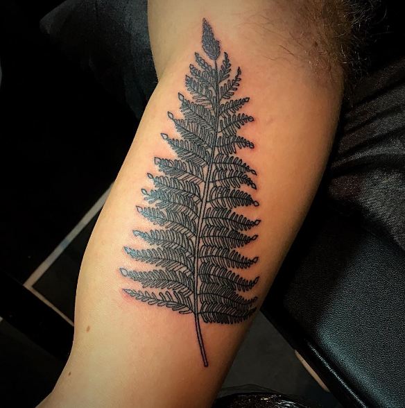 Leaf Bicep Tattoos