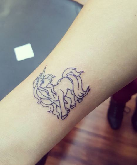 Little Unicorn Tattoos