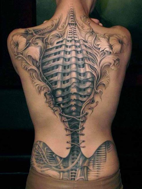 Long Spine Tattoos