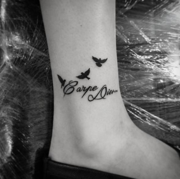 Lovely Carpe Diem Tattoos