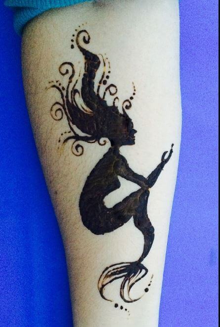 Mermaid Henna Tattoos