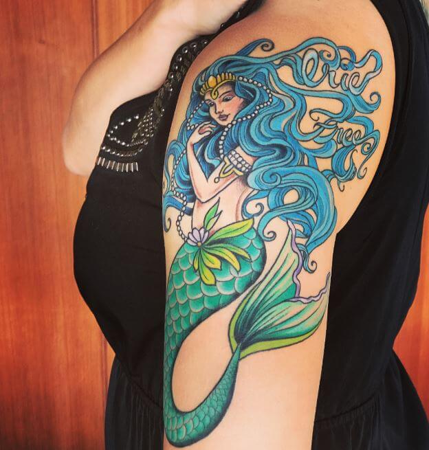 Mermaid Tattoos Designs