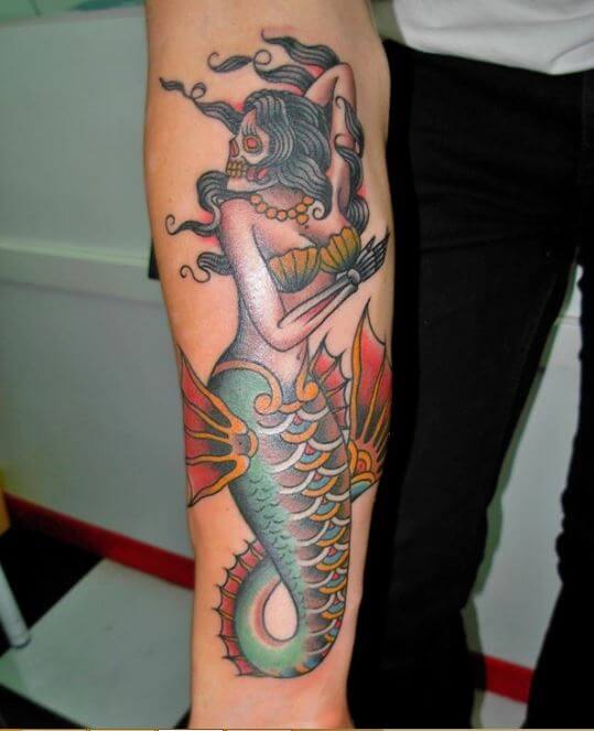 Mermaid Tattoos For Guys