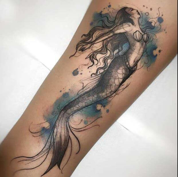 Mermaid Tattoos For Men