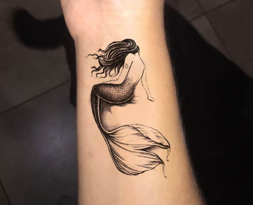 Mermaid Temporary Tattoos