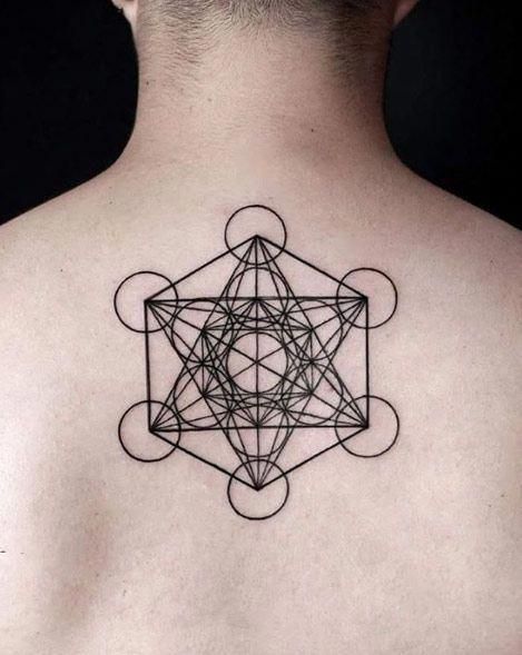 Minimalist Geometric Tattoos (12)