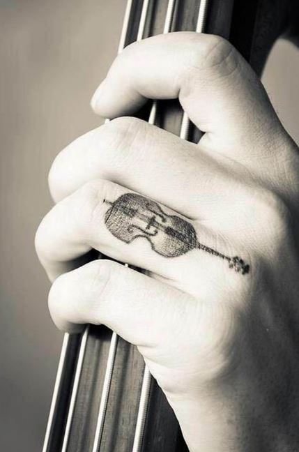 Music Finger Tattoos