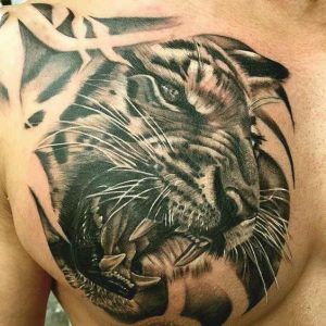 220+ Traditional Panther Tattoos For Men (2022) - Black, Pink & White ...