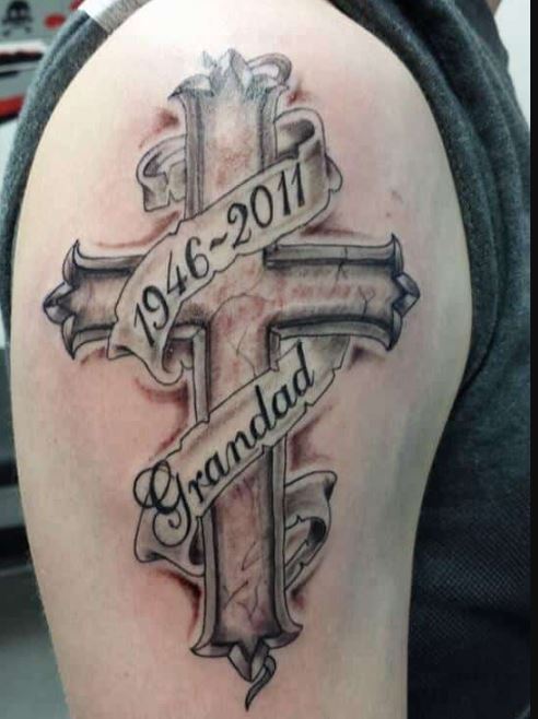 Rip Cross Tattoos