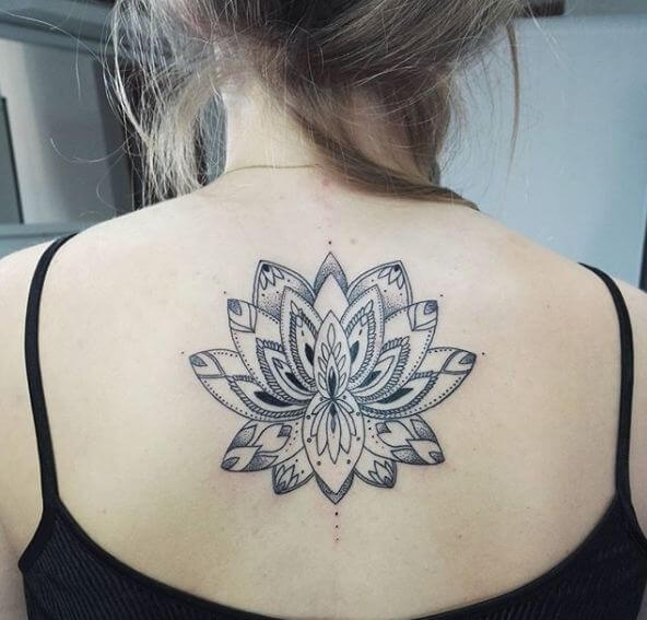 Simple Lotus Tattoos