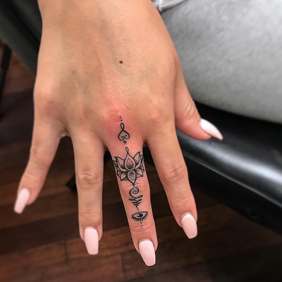 Tattoo On Hands And Fingers (3)