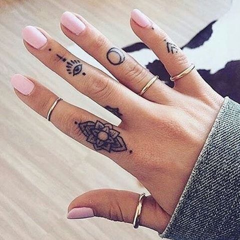 Tattoo On Hands And Fingers (7)