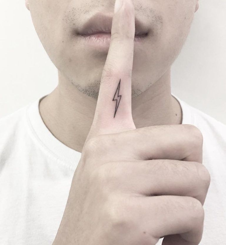 Tattoos On Fingers Ideas (6)