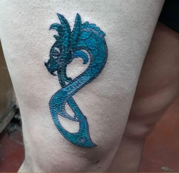 Viking Dragon Tattoos