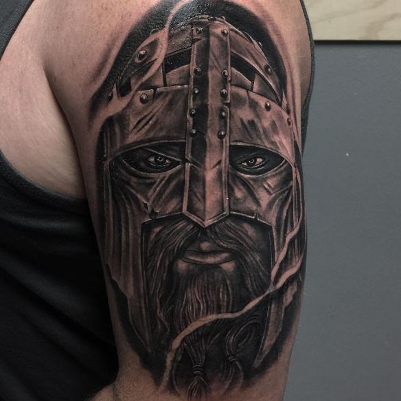 Viking Face Tattoos