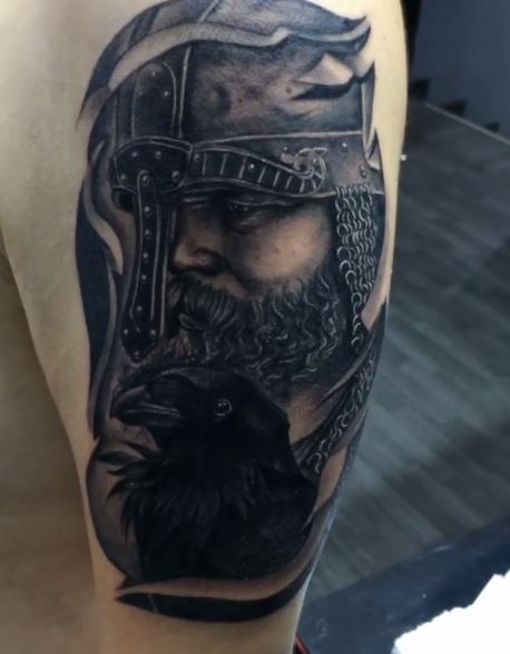 Viking Leg Tattoos