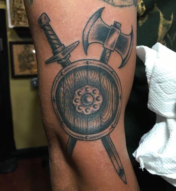 Viking Shield Tattoos