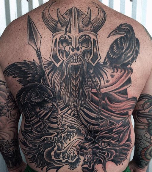 Viking Skulls Tattoos