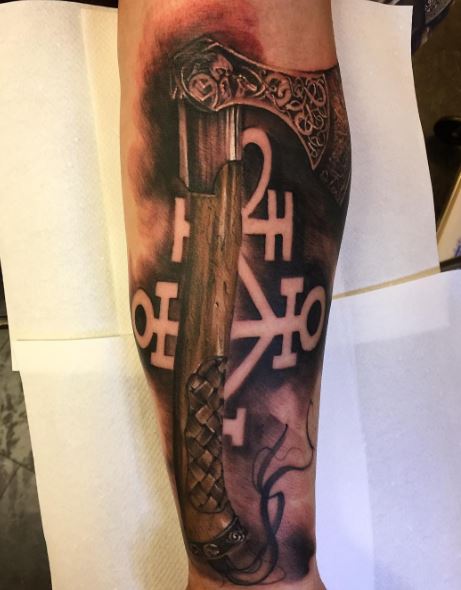 Viking Strength Symbol Tattoos