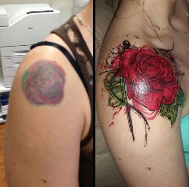 Worst Tattoo Cover Ups