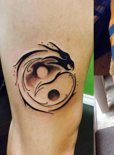 50+ Matching Yin Yang Tattoos For Couples (2023) Simple Designs
