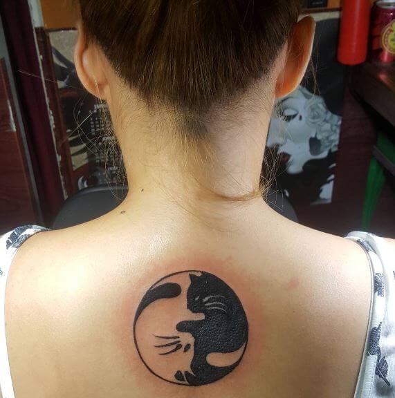Yin Yang Tattoos For Women