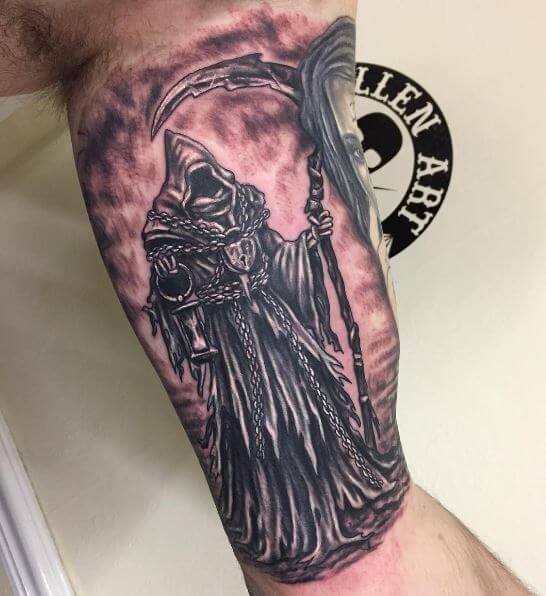 Amazing Grim Reaper Tattoos Design And Ideas