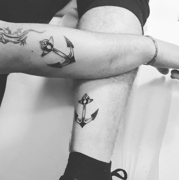 Anchor Tattoos Design For Women And Man