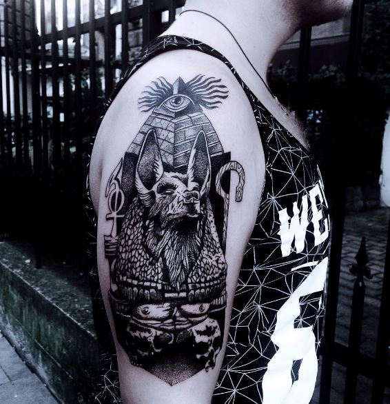 Anubis Tattoo 34