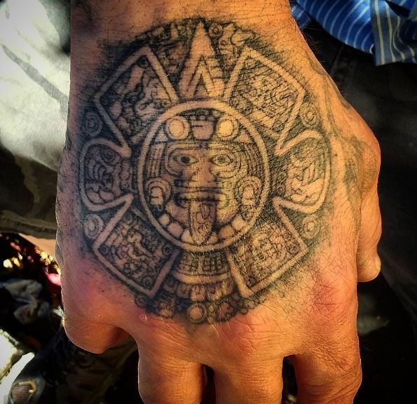 Aztec Tattoos Design On Arm