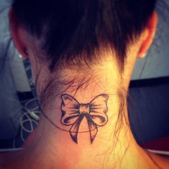 Back Neck Tattoos For Women