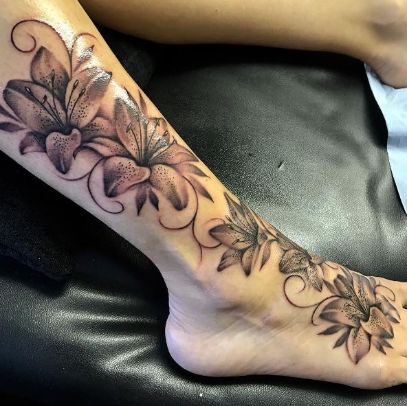 Best Floral Tattoos Design And Ideas For Girls