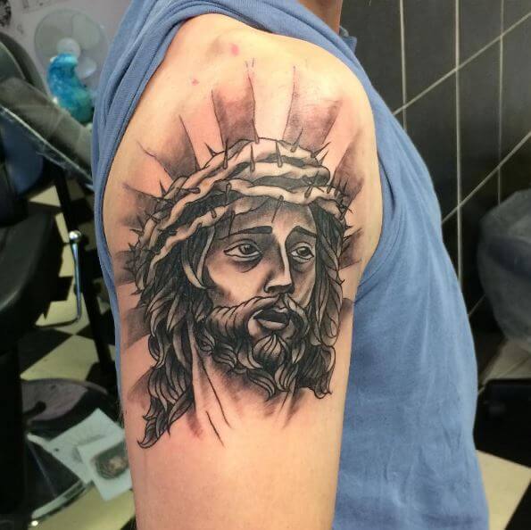 Brilliant Jesus Christ Tattoos Design And Ideas