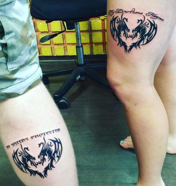 Brilliant Sibling Tattoos Design And Ideas