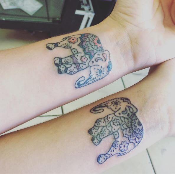 Cute Sibling Tattoos Design And Ideas