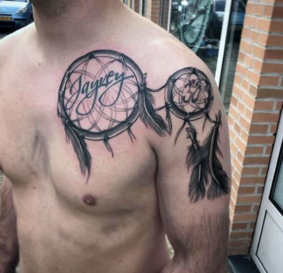 Dreamcatcher Tattoos For Men