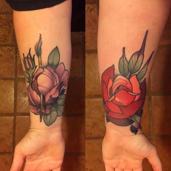 Fabulous Floral Tattoos Design And Ideas