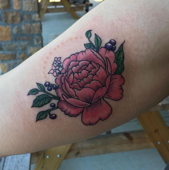 Floral Tattoo Flash