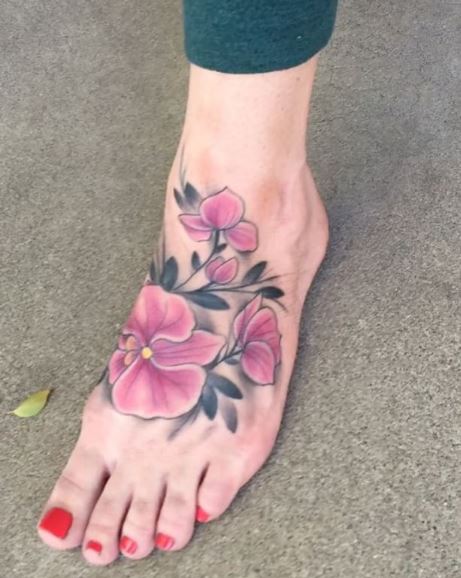 Foot Tattoo 10