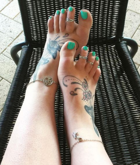 Foot Tattoo 12