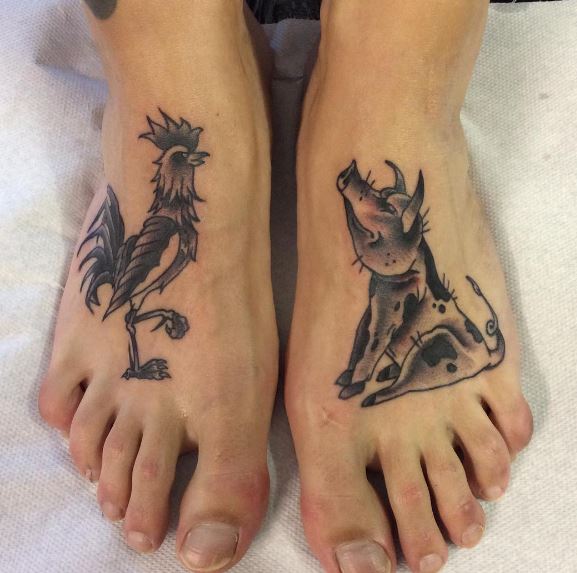 Foot Tattoo 14