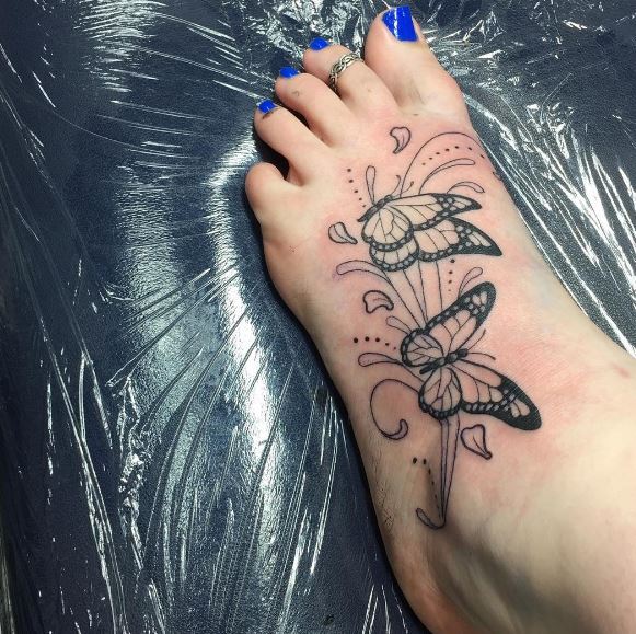 Foot Tattoo 52