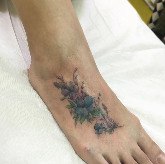 Foot Tattoo 9