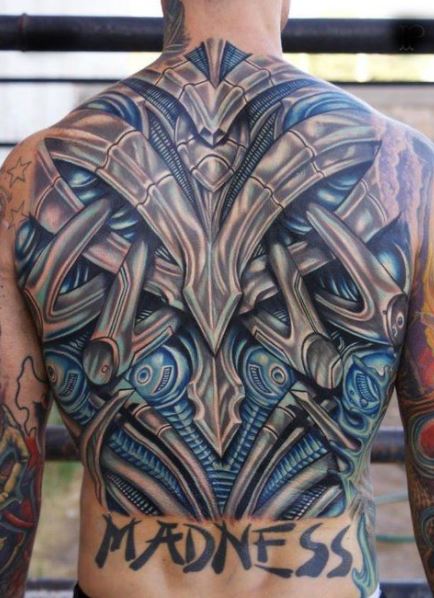 Full Back Tattoos For Men