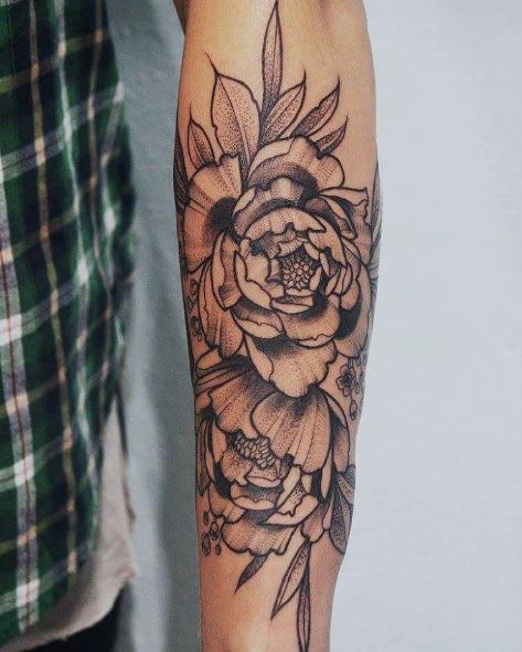 Full Size Floral Tattoos Design And Ideas