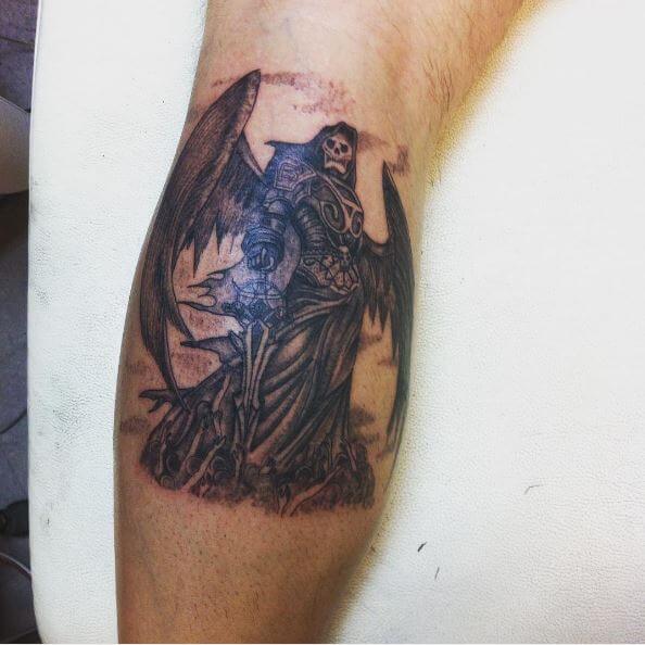 Grim Reaper Tattoos Design On Pinterest