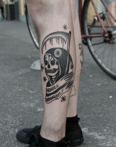 Grim Reaper Tattoos For Boys